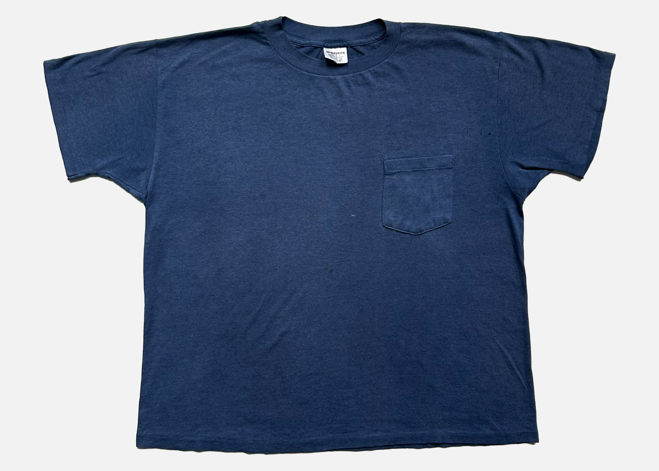 90s selvedge pocket navy blank