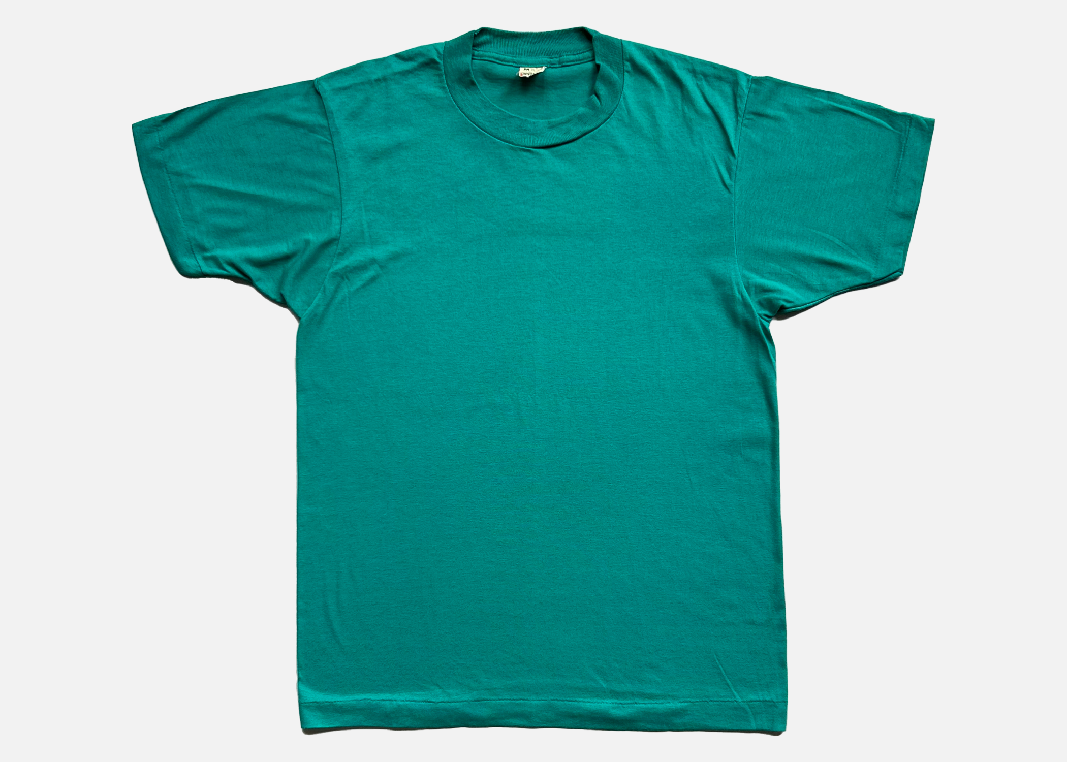80s teal blank