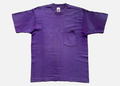 90s sunfaded selvedge pocket purple blank