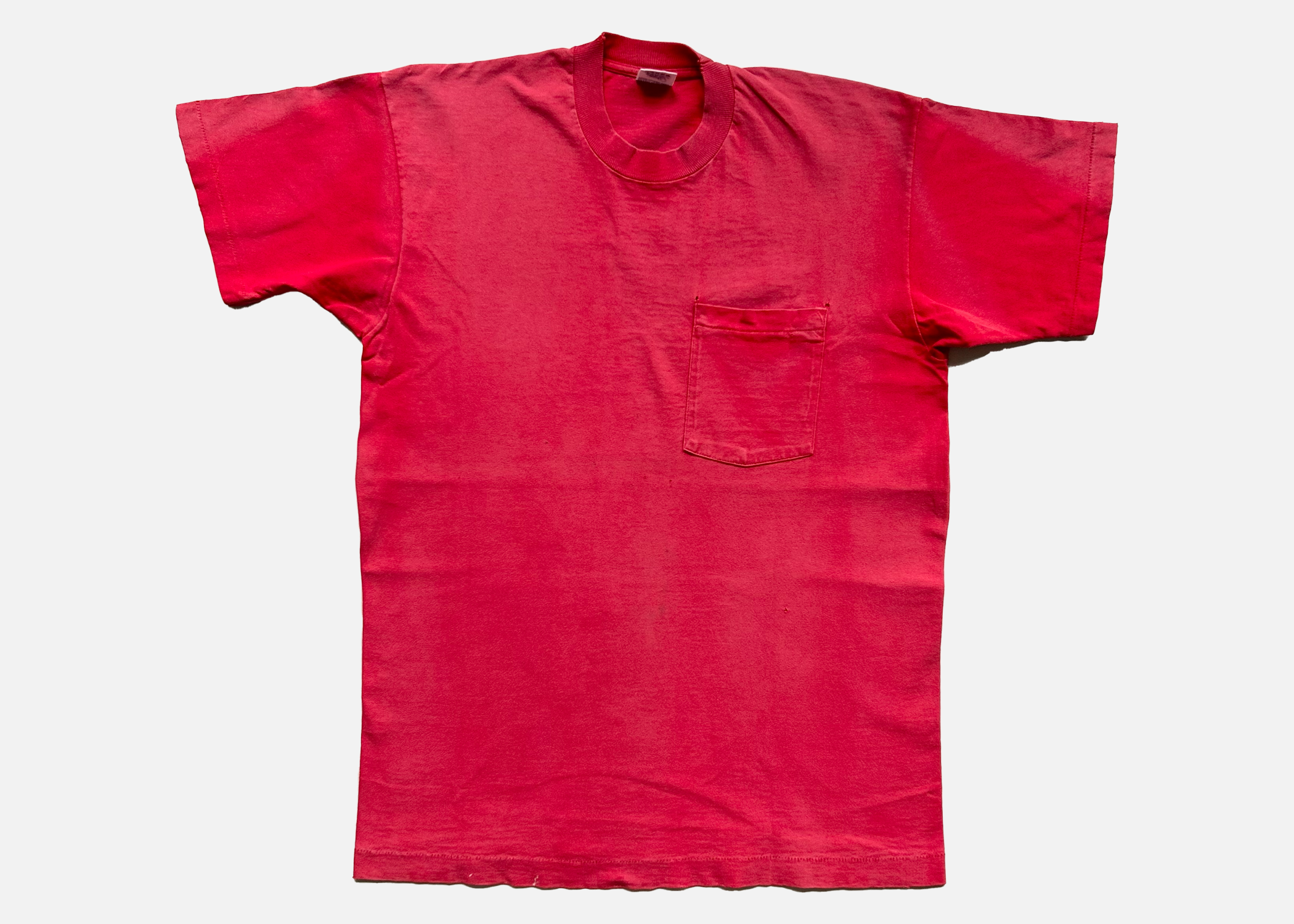 90s selvedge pocket red blank