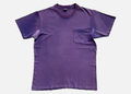 90s sunfaded selvedge pocket purple blank