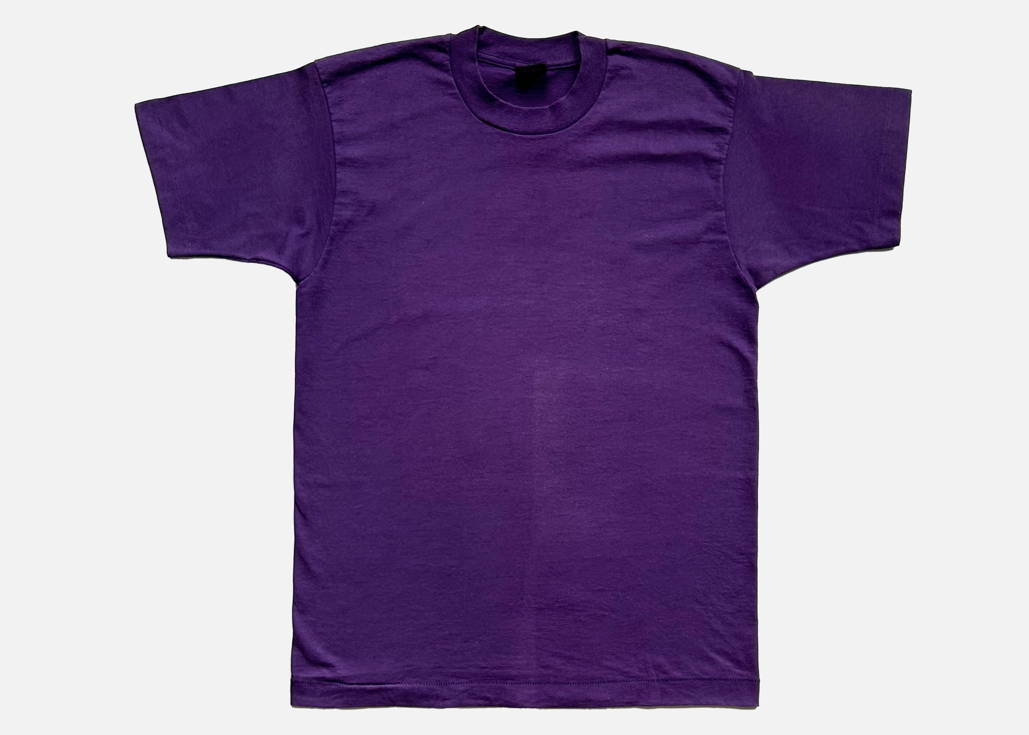 90s sunfaded purple blank