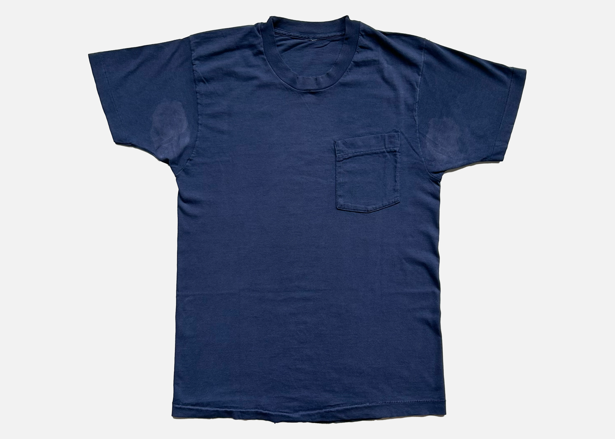 90s selvedge pocket navy blank
