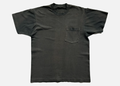 90s sunfaded selvedge pocket black blank