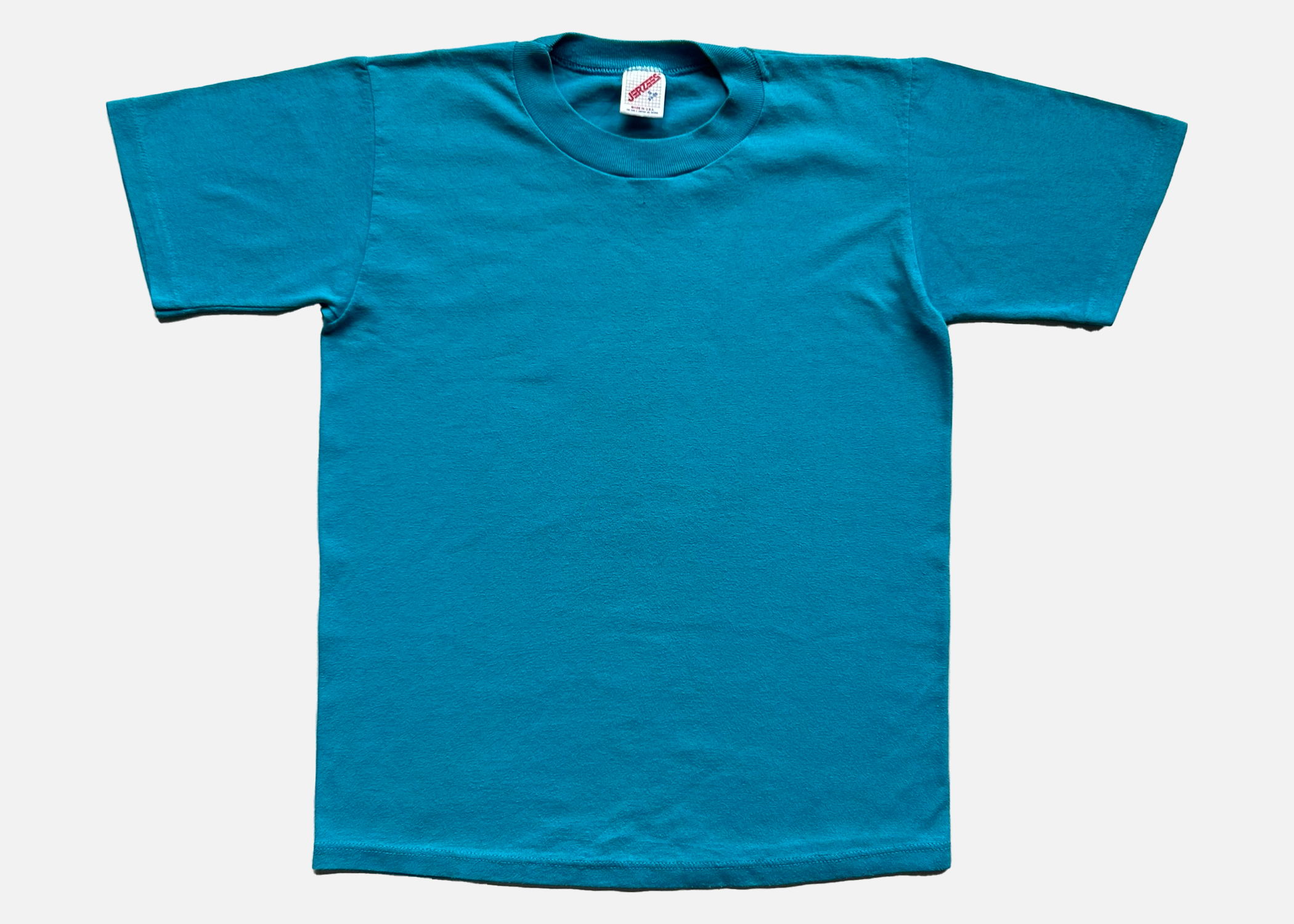 90s light blue blank