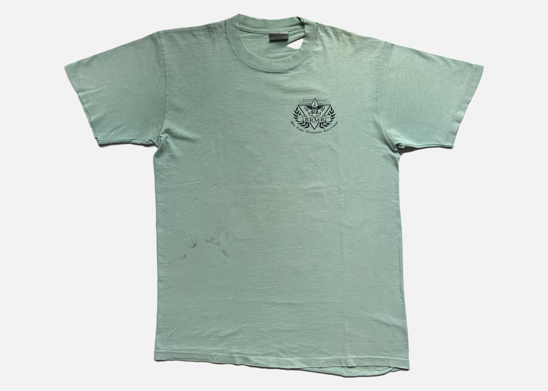 90s distressed 'catch the spirit' tee