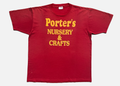 90s 'porter's nursery & crafts' tee