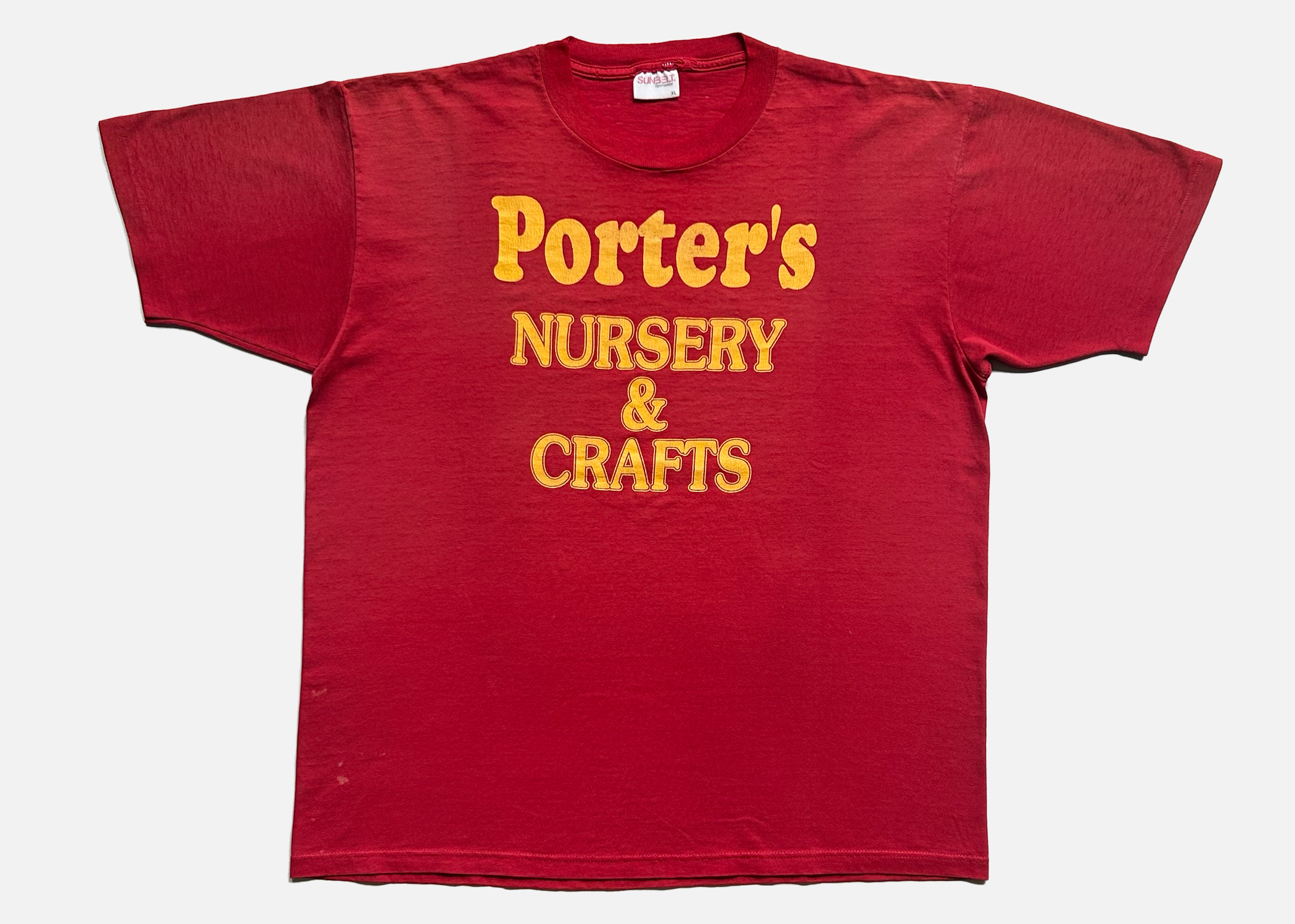 90s 'porter's nursery & crafts' tee