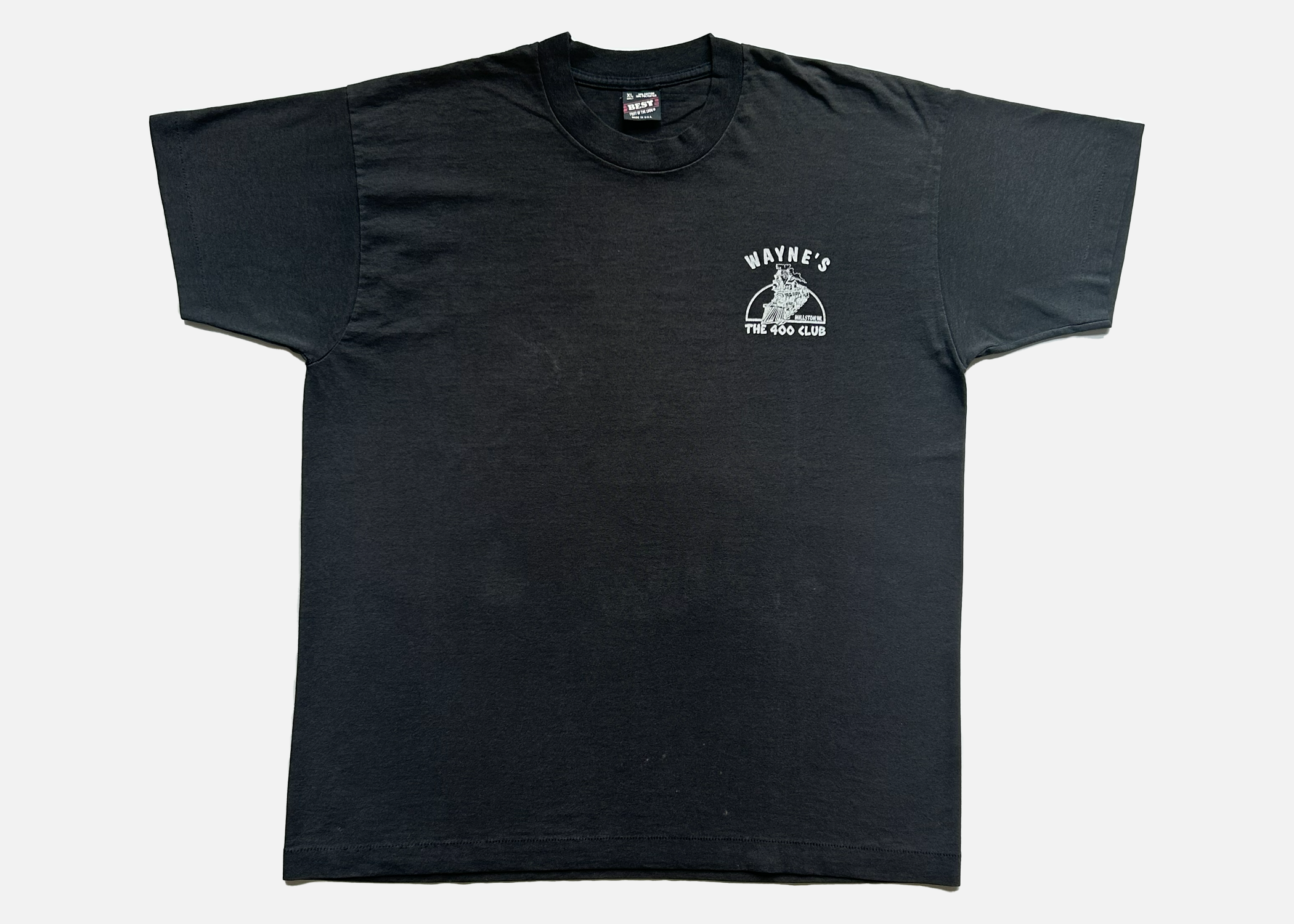 90s 'wayne's 400 club' tee