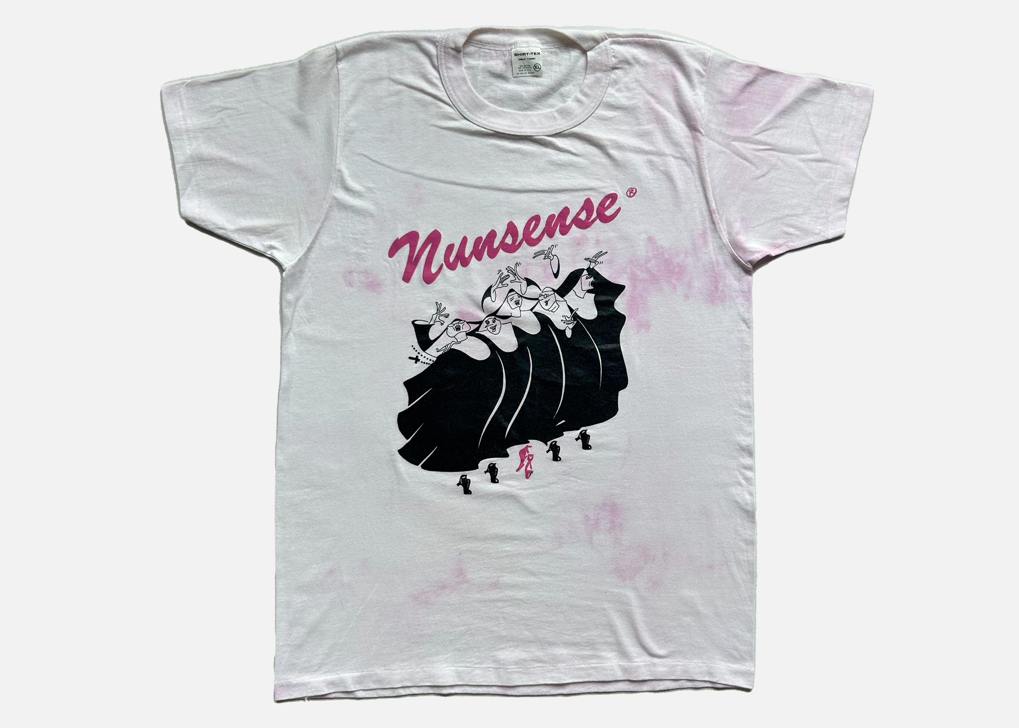 80s 'nunsense' tee