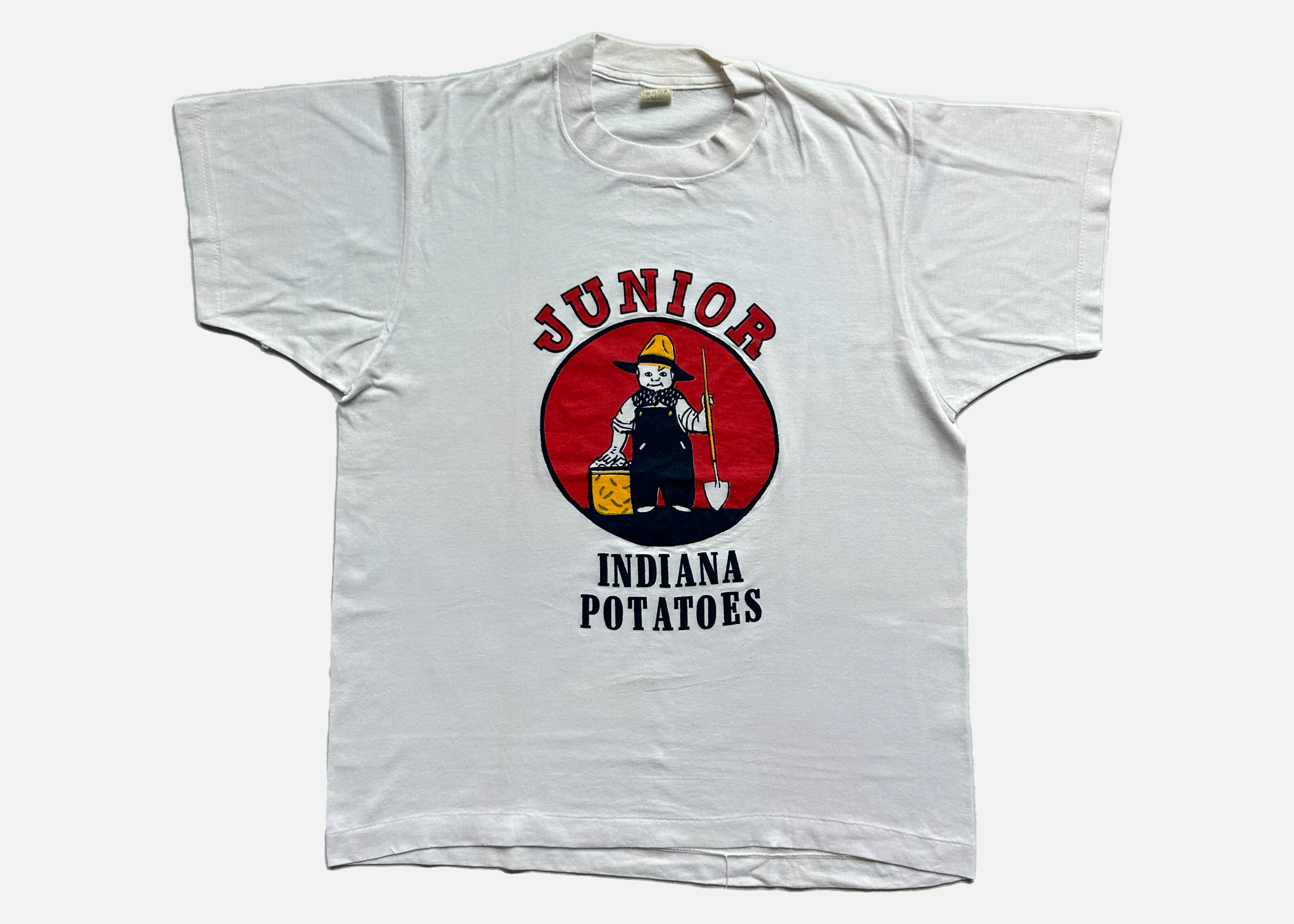 80s 'junior indiana potatoes' tee
