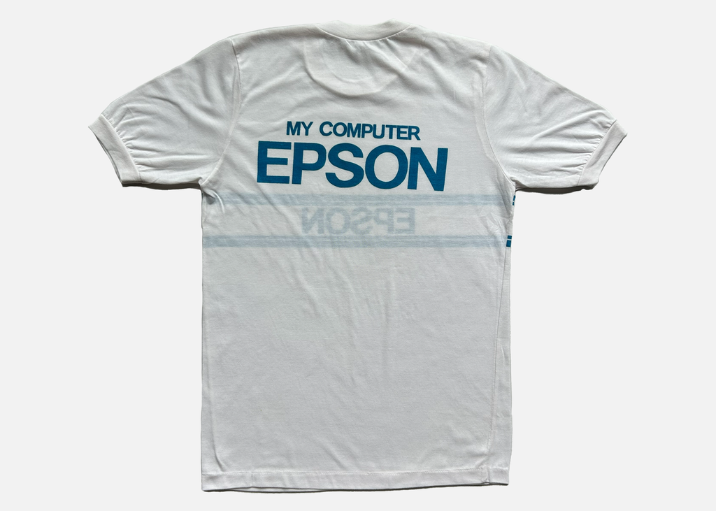 90s paper thin 'epson' tee