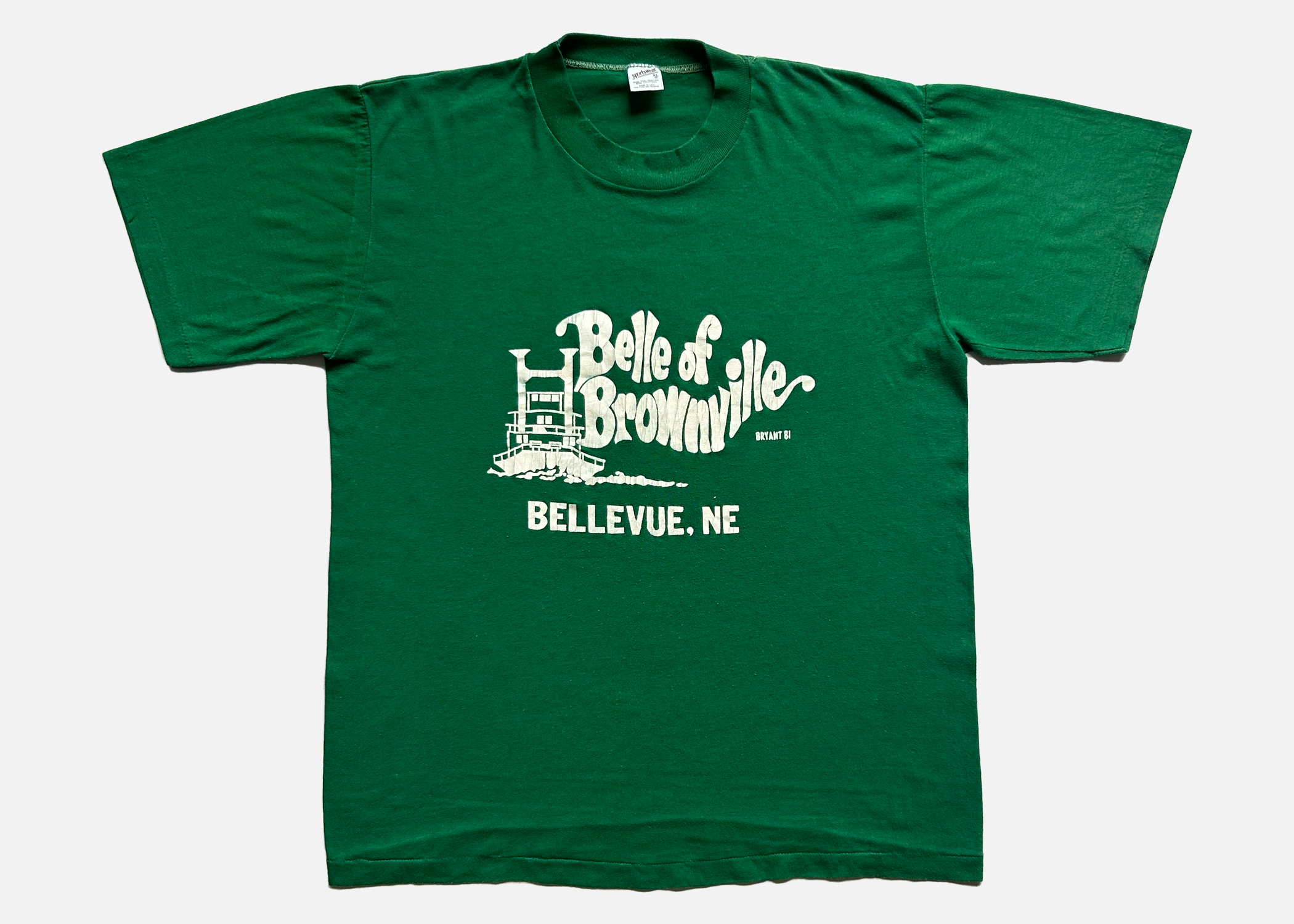 80s 'bellevue' tee