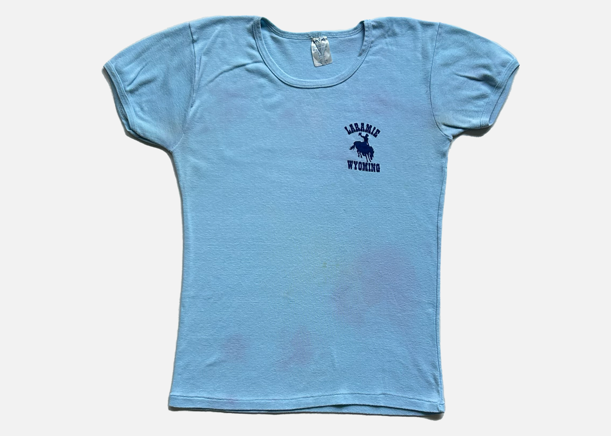 80s 'laramie wyoming' womens top