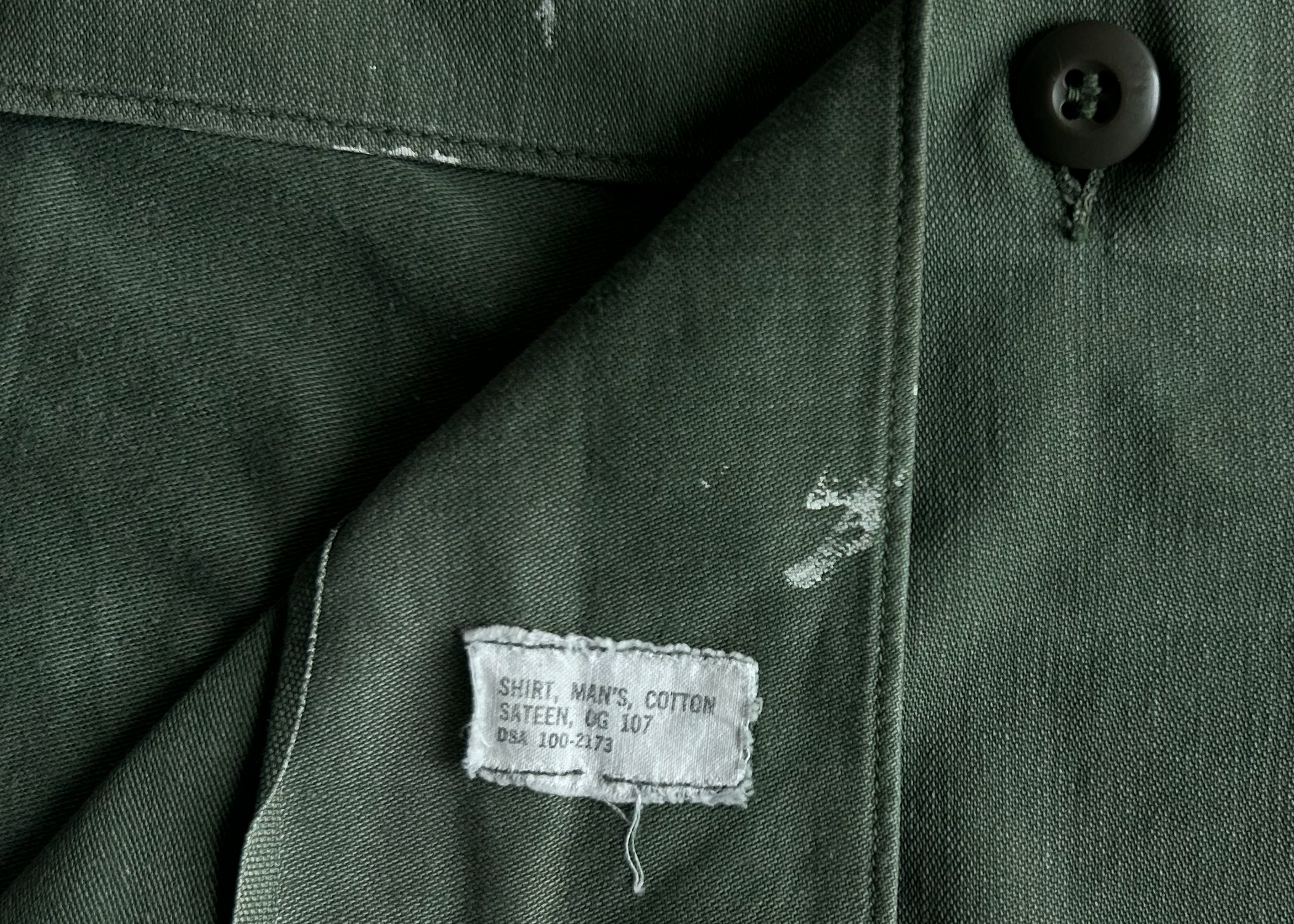 70s og107 us army shirt