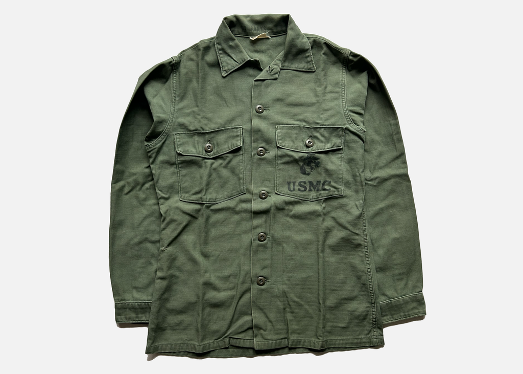 70s og107 vietnam war era usmc shirt