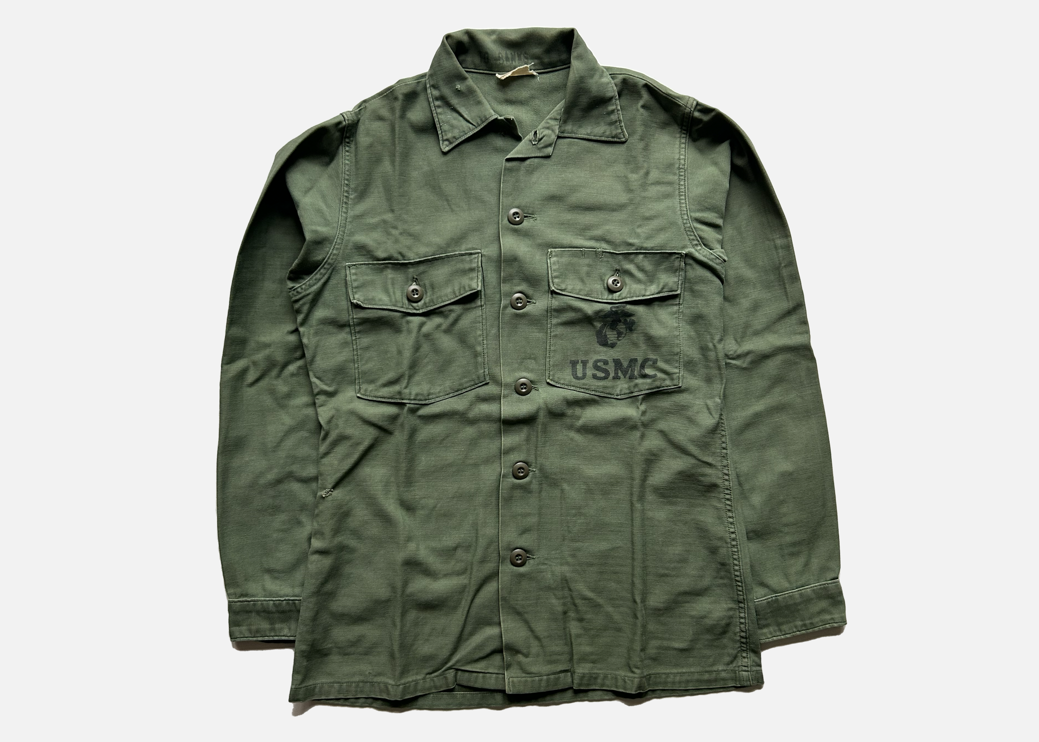 70s og107 vietnam war era usmc shirt