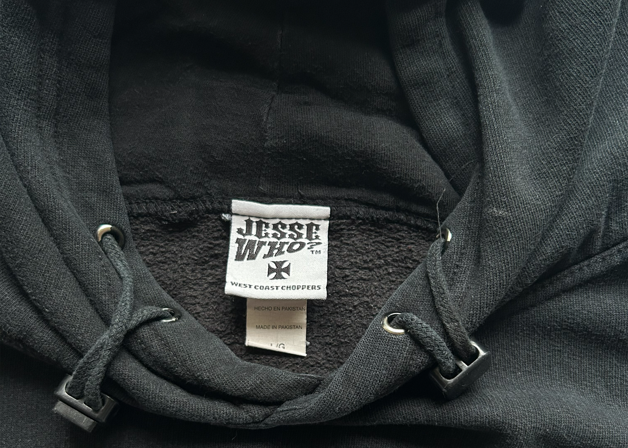 90s west coast choppers hoodie